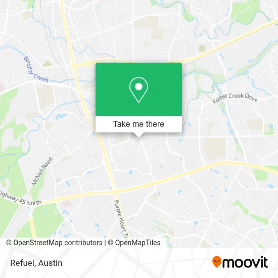 Refuel map