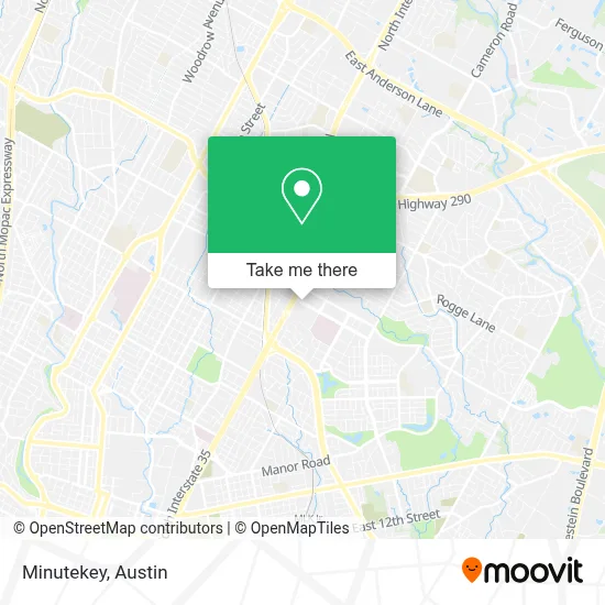 Minutekey map
