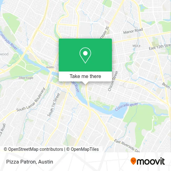 Pizza Patron map