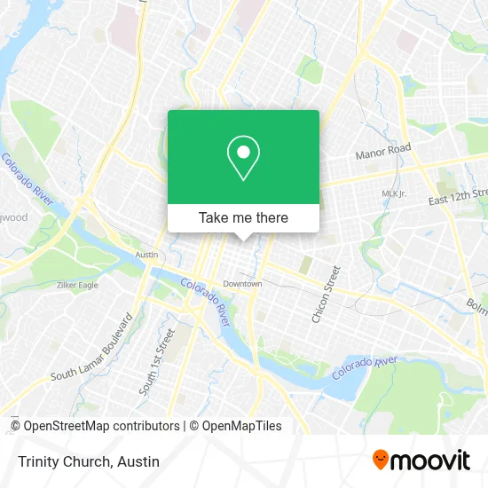 Trinity Church map