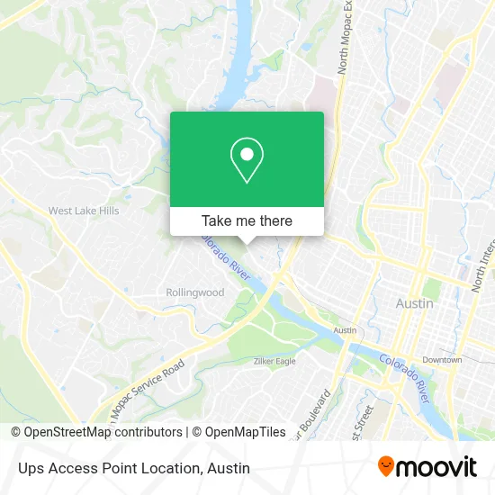 Ups Access Point Location map