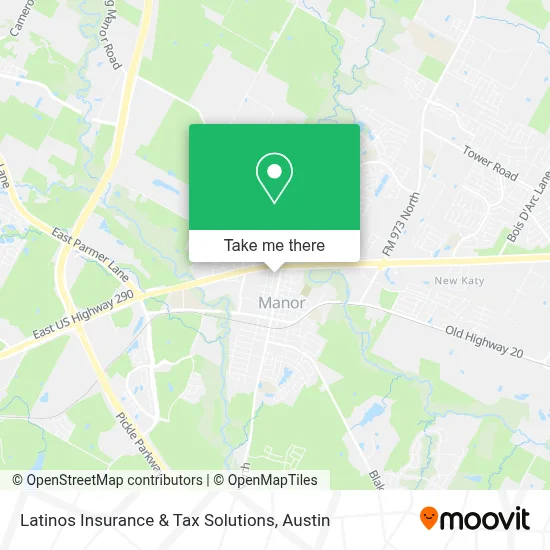 Latinos Insurance & Tax Solutions map