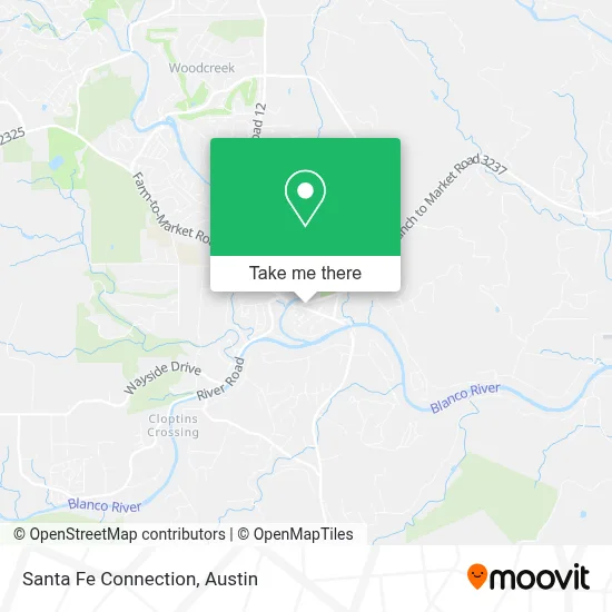 Santa Fe Connection map