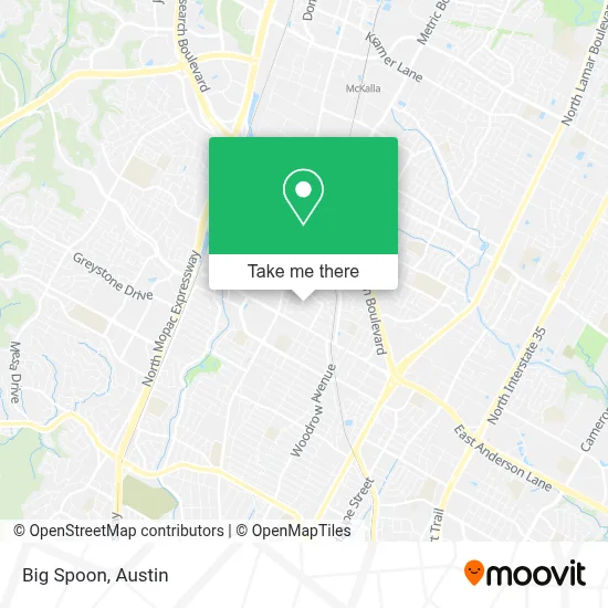 Big Spoon map