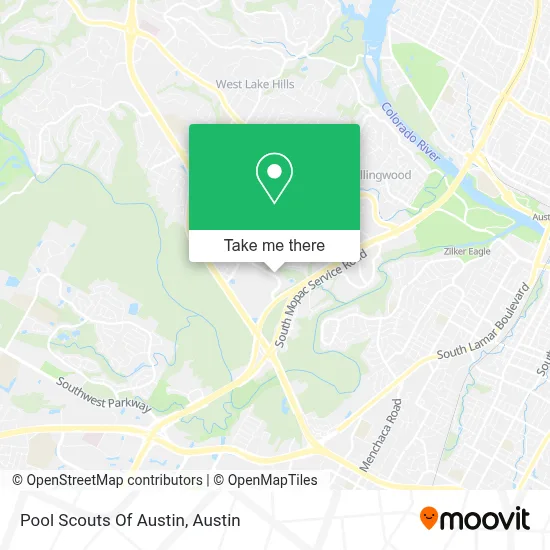 Pool Scouts Of Austin map