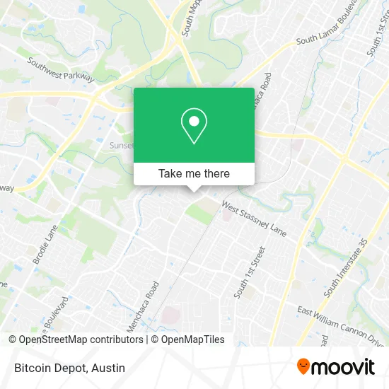 Bitcoin Depot map