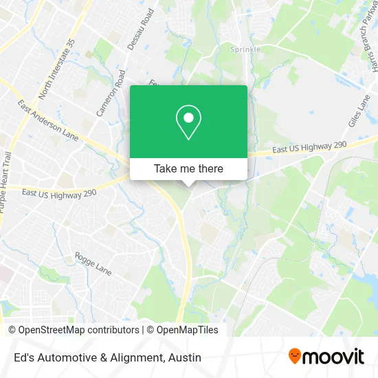 Ed's Automotive & Alignment map