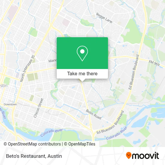 Beto's Restaurant map