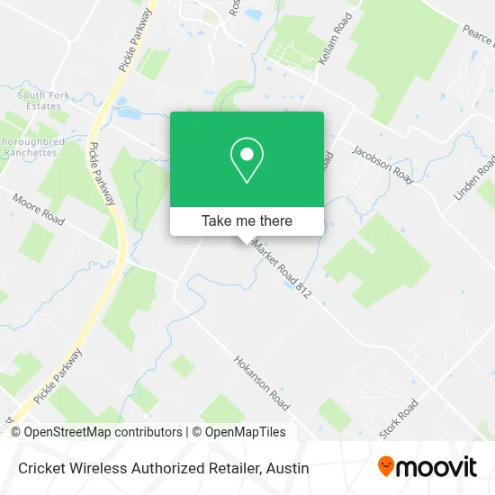 Cricket Wireless Authorized Retailer map