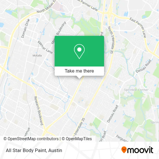 All Star Body Paint map