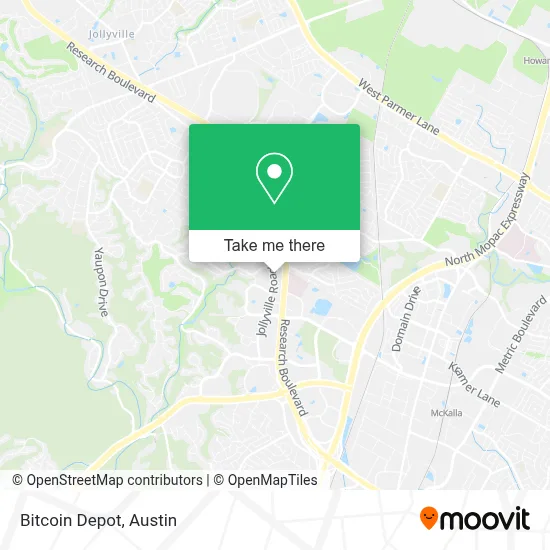 Bitcoin Depot map