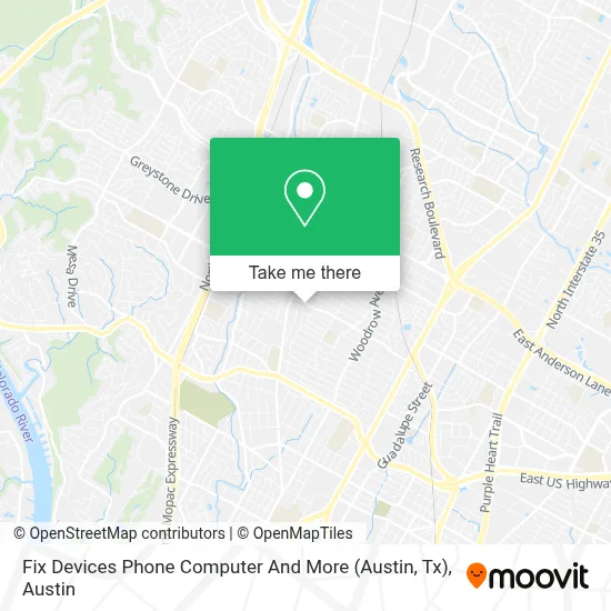 Fix Devices Phone Computer And More (Austin, Tx) map