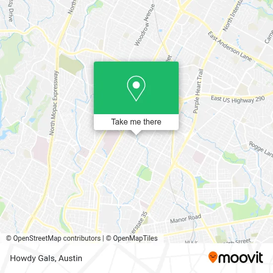 Howdy Gals map