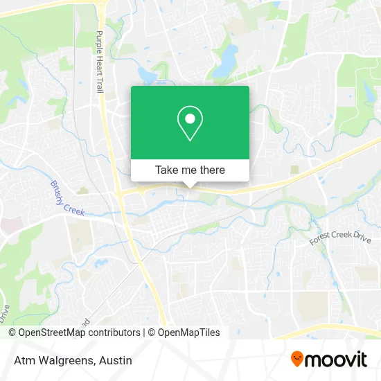 Atm Walgreens map