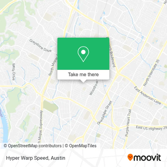 Hyper Warp Speed map