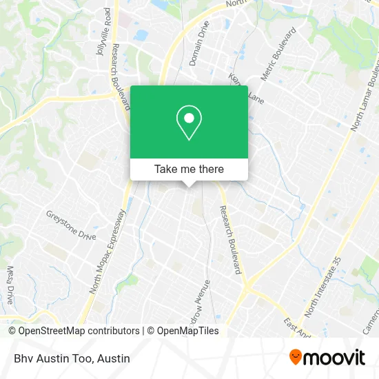Bhv Austin Too map