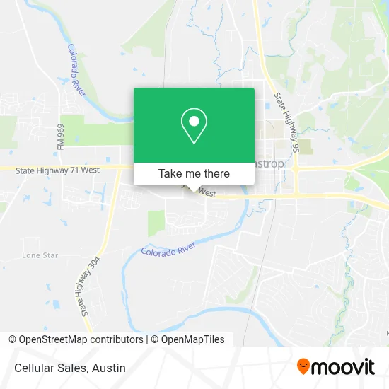 Cellular Sales map