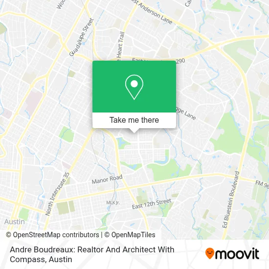 Andre Boudreaux: Realtor And Architect With Compass map
