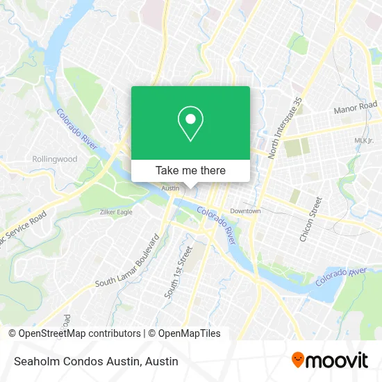 Seaholm Condos Austin map