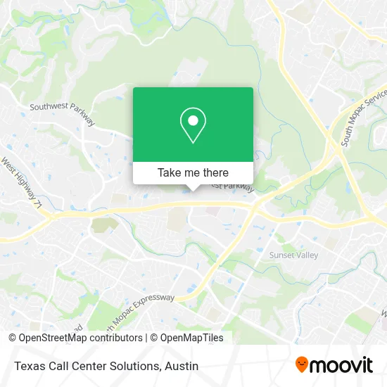 Texas Call Center Solutions map