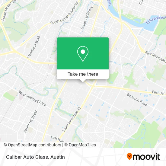 Caliber Auto Glass map
