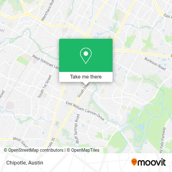 Chipotle map