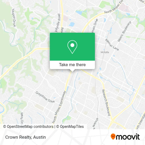 Crown Realty map