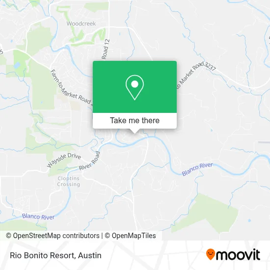 Rio Bonito Resort map