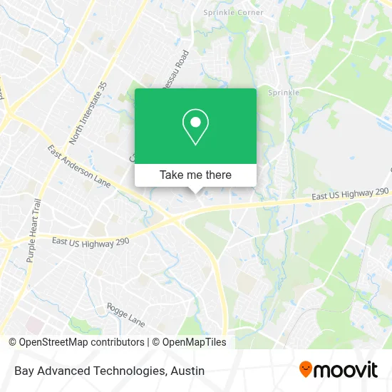 Bay Advanced Technologies map