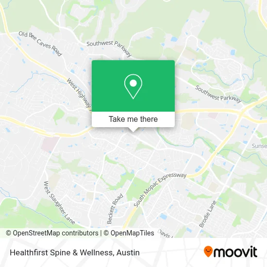Healthfirst Spine & Wellness map