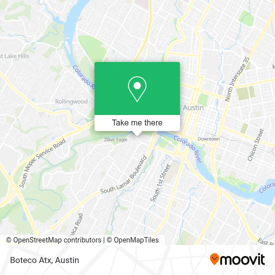 Boteco Atx map