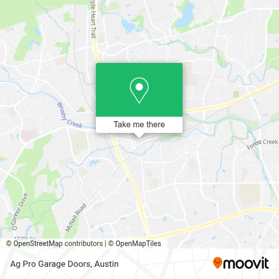 Ag Pro Garage Doors map