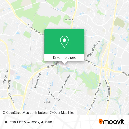 Austin Ent & Allergy map