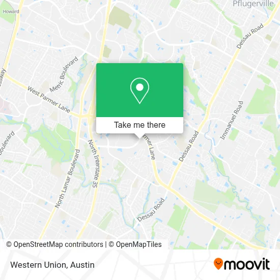 Western Union map