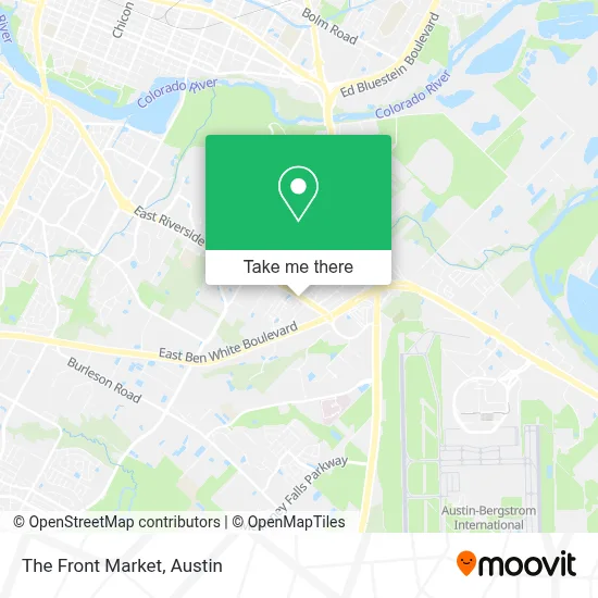 The Front Market map