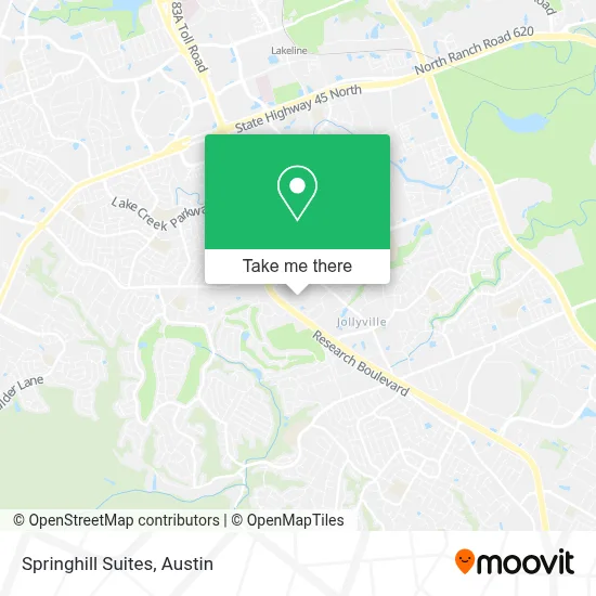 Springhill Suites map
