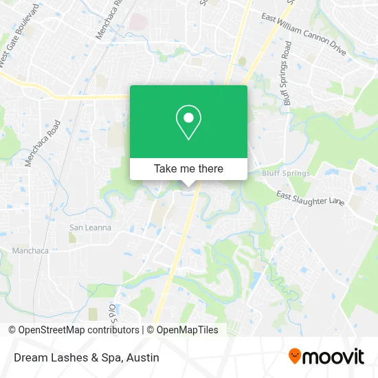 Dream Lashes & Spa map