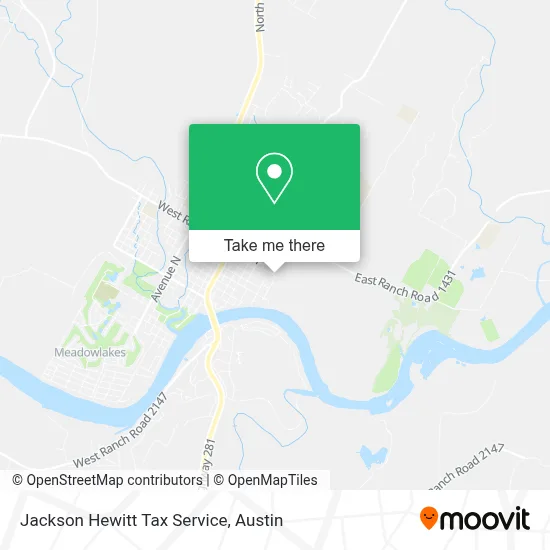 Jackson Hewitt Tax Service map