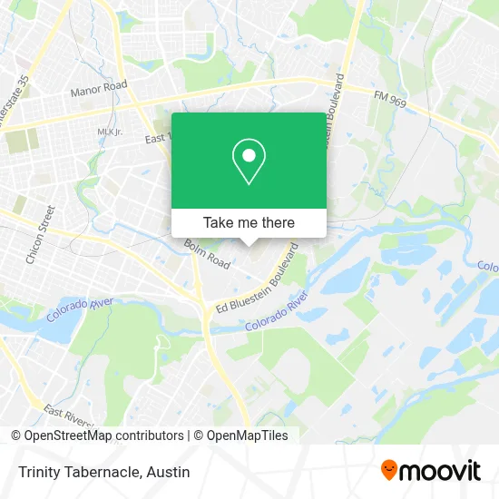 Trinity Tabernacle map