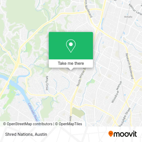 Shred Nations map