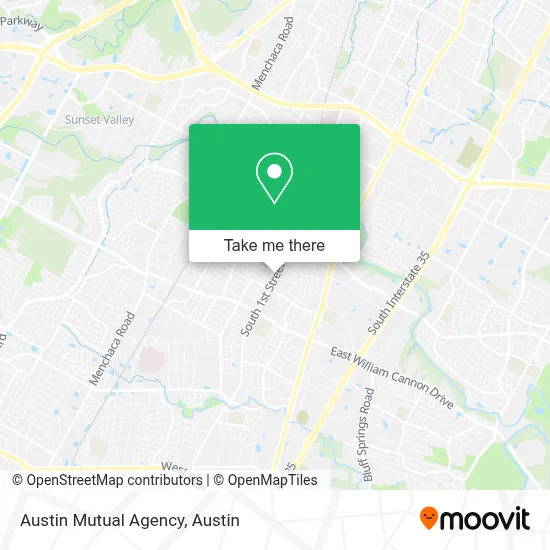 Austin Mutual Agency map
