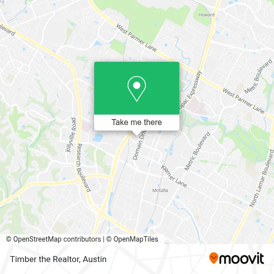 Timber the Realtor map