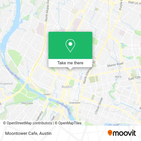 Moontower Cafe map