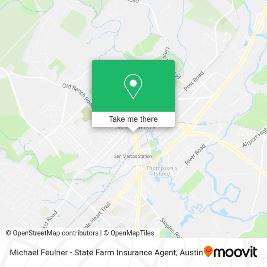 Michael Feulner - State Farm Insurance Agent map