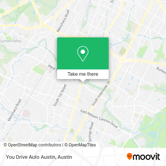 You Drive Auto Austin map