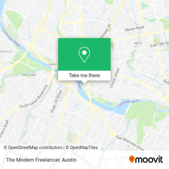 The Modern Freelancer map