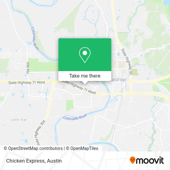 Chicken Express map