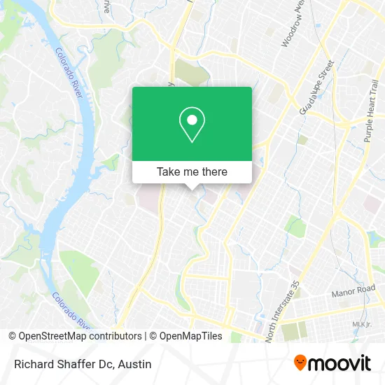 Richard Shaffer Dc map