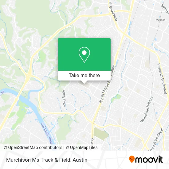 Murchison Ms Track & Field map