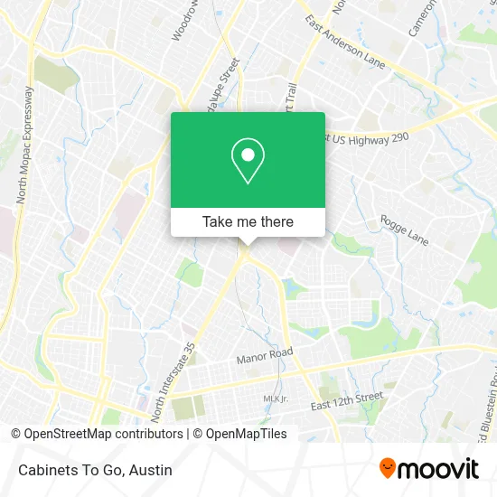 Cabinets To Go map